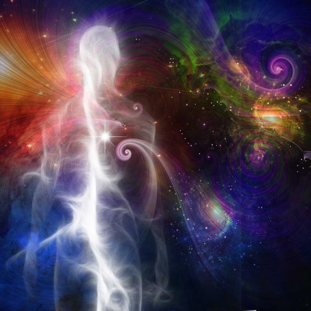 Energetic being of light for the Website Maintenance Hero section